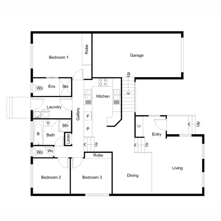 Floorplan of Homely townhouse listing, 5/31 Moyes Crescent, Holt ACT 2615