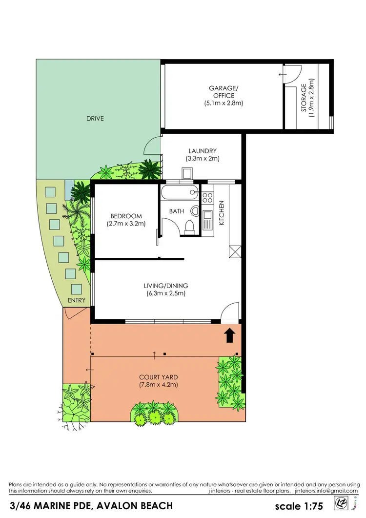 Floorplan of Homely house listing, 3/46 Marine Parade, Avalon Beach NSW 2107