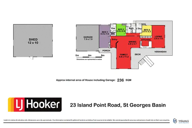 Floorplan of Homely house listing, 23 Island Point Road, St Georges Basin NSW 2540