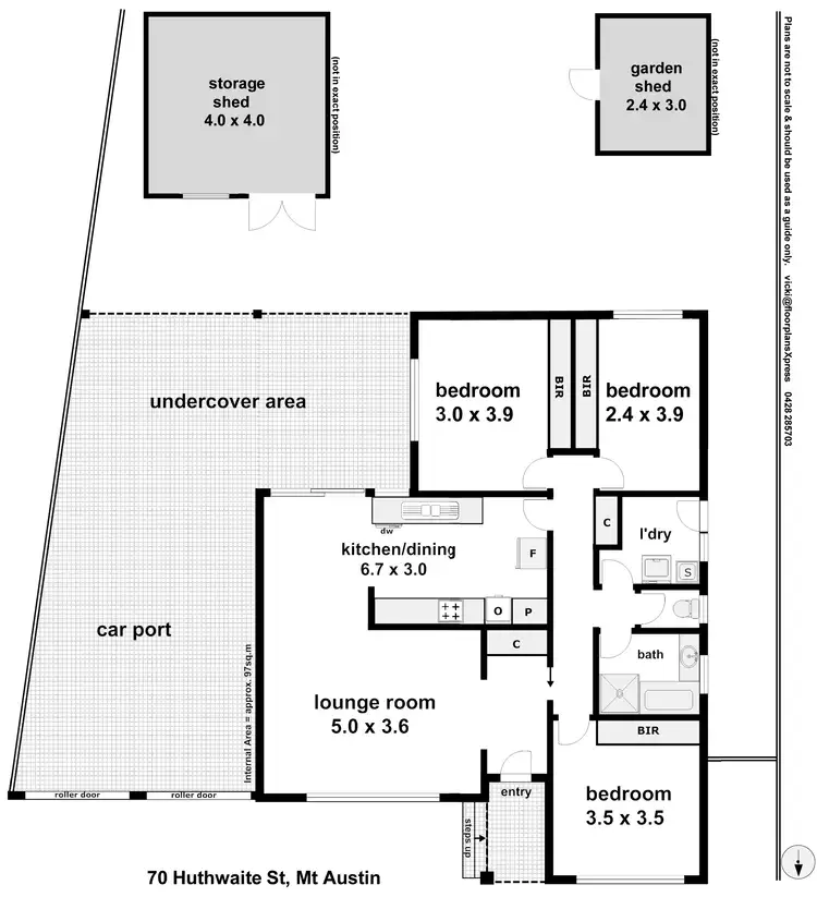 Floorplan of Homely house listing, 70 Huthwaite Street, Mount Austin NSW 2650
