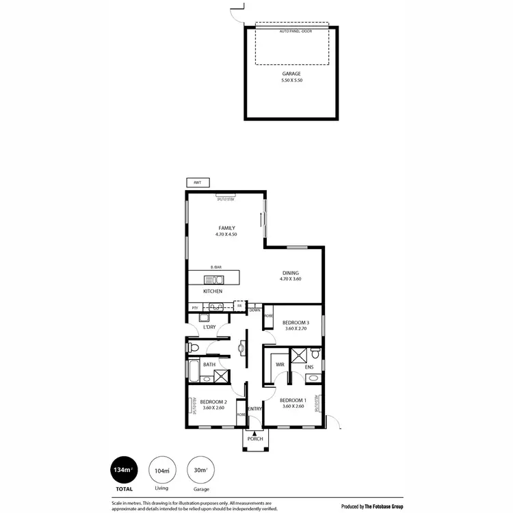 Floorplan of Homely house listing, 43a Pitman Road, Windsor Gardens SA 5087