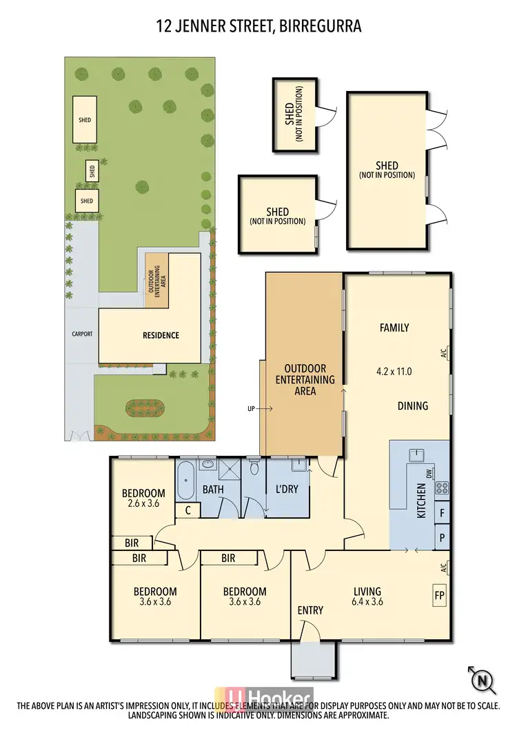 Floorplan of Homely house listing, 12 Jenner Street, Birregurra VIC 3242