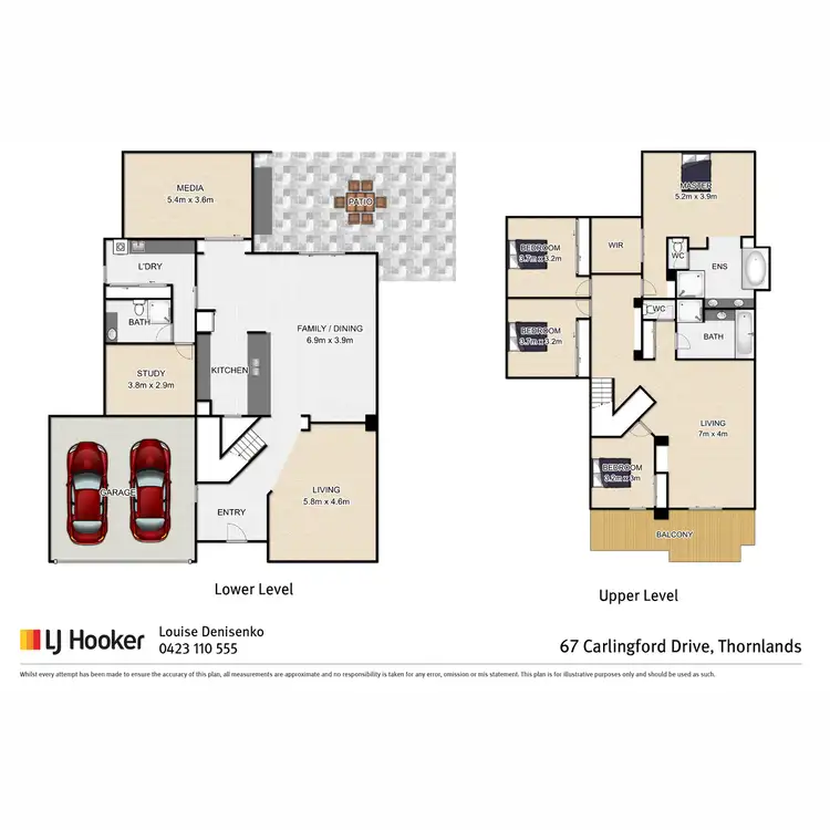 Floorplan of Homely house listing, 67 Carlingford Drive, Thornlands QLD 4164