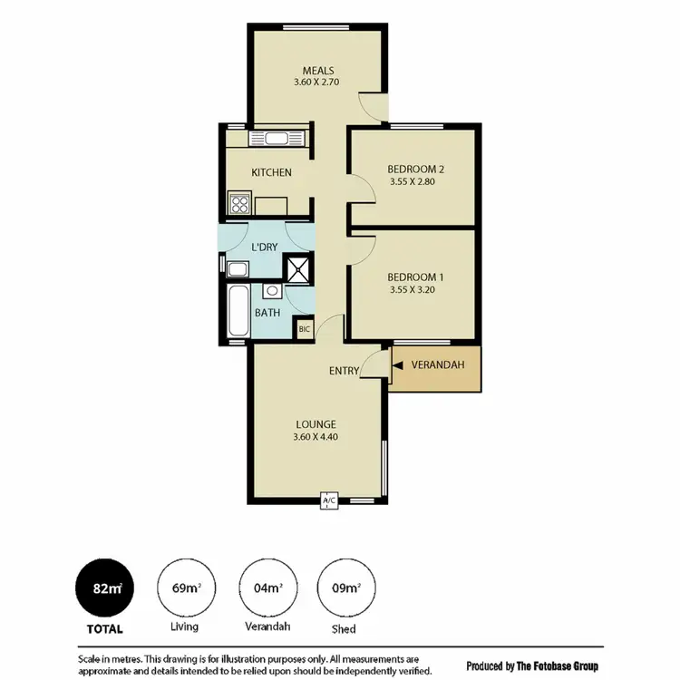 Floorplan of Homely house listing, 10 Tregenza Avenue, Elizabeth South SA 5112