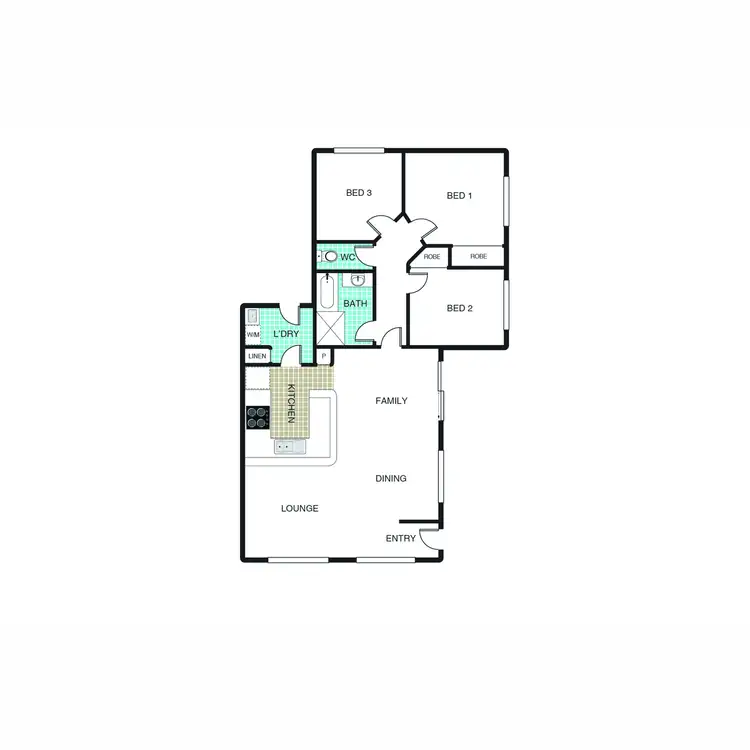 Floorplan of Homely house listing, 55 Bargang Crescent, Ngunnawal ACT 2913