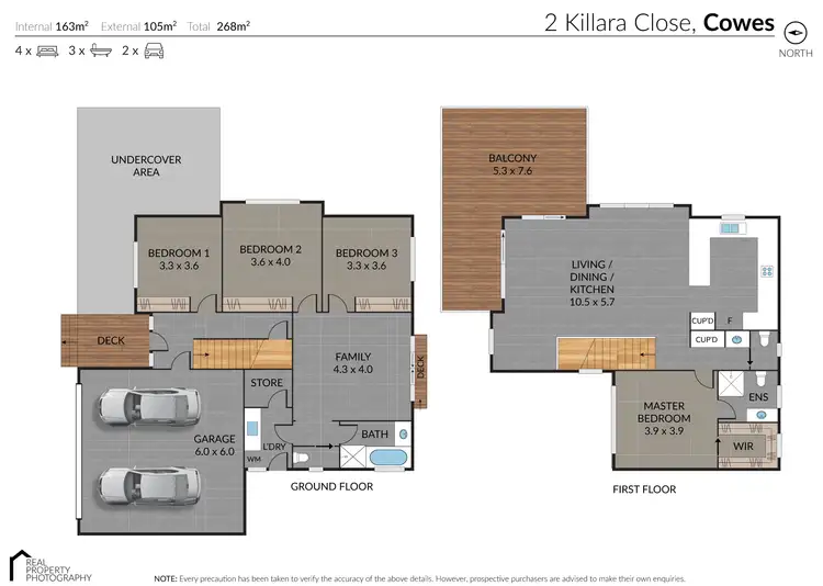 Floorplan of Homely house listing, 2 Killara Close, Cowes VIC 3922