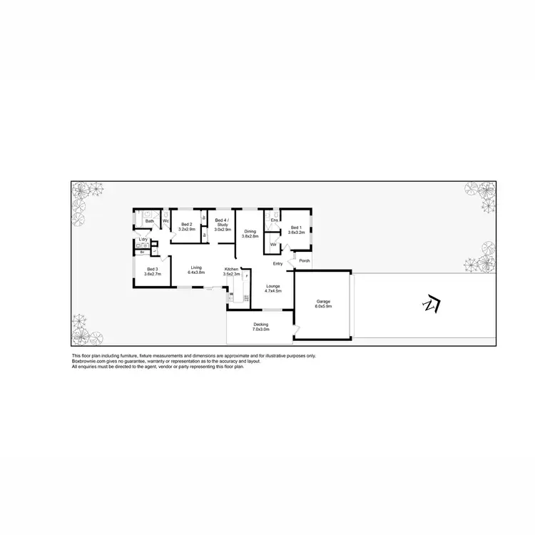 Floorplan of Homely house listing, 13 Dalkeith Drive, Point Cook VIC 3030