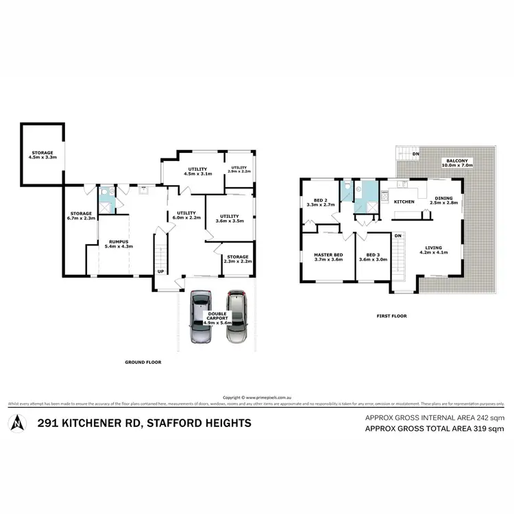 Floorplan of Homely house listing, 291 Kitchener Road, Stafford Heights QLD 4053