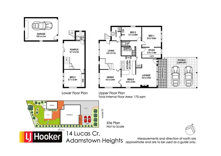 Floorplan of Homely house listing, 14 Lucas Crescent, Adamstown Heights NSW 2289