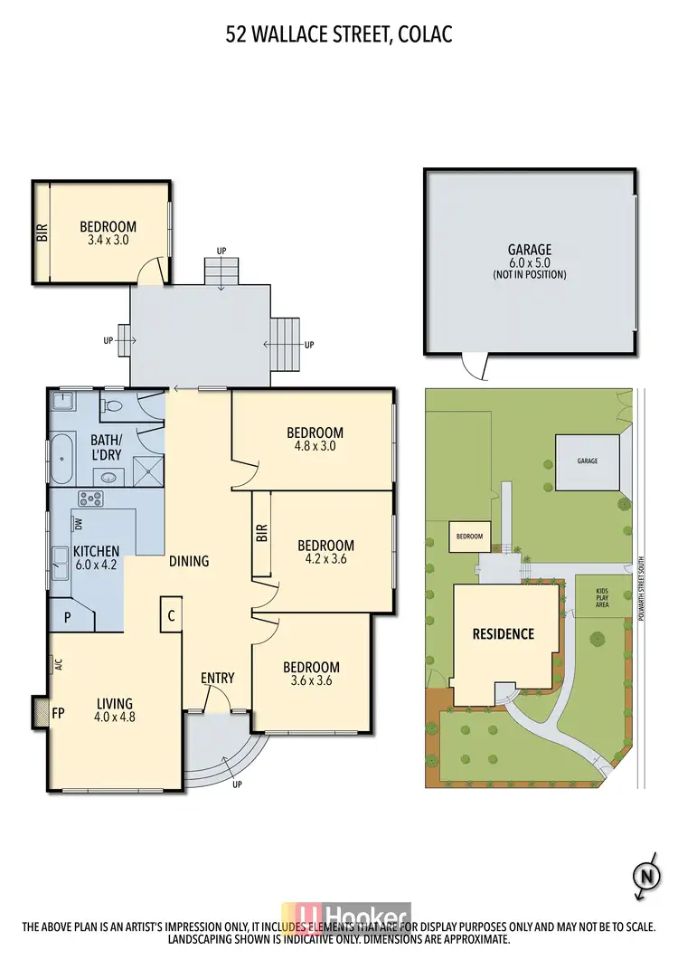 Floorplan of Homely house listing, 52 Wallace Street, Colac VIC 3250