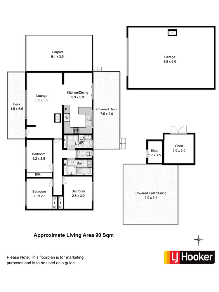 Floorplan of Homely house listing, 1859 Midland Highway, Bagdad TAS 7030