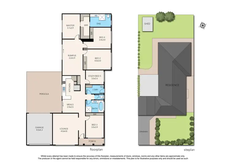 Floorplan of Homely house listing, 17 Cyprus Place, Pakenham VIC 3810