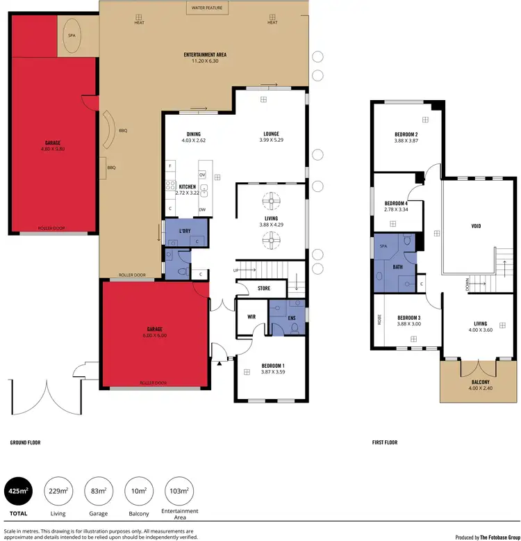 Floorplan of Homely house listing, 21 Pinkgum Ave, Aldinga Beach SA 5173