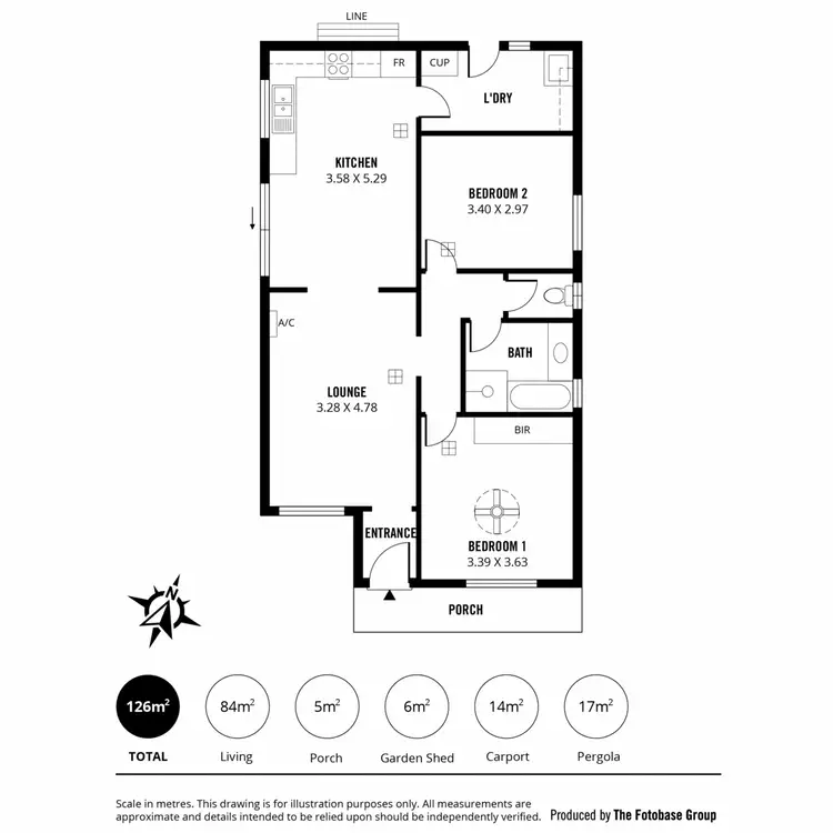 Floorplan of Homely townhouse listing, 18/2 Briar Road, Felixstow SA 5070