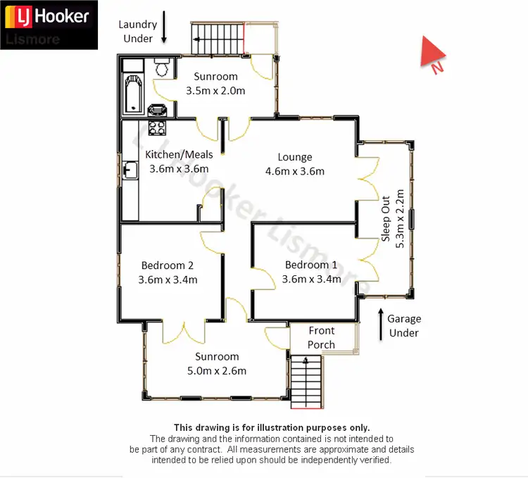 Floorplan of Homely house listing, 28 Bright Street, East Lismore NSW 2480