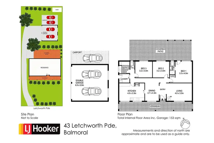 Floorplan of Homely house listing, 43 Letchworth Parade, Balmoral NSW 2283