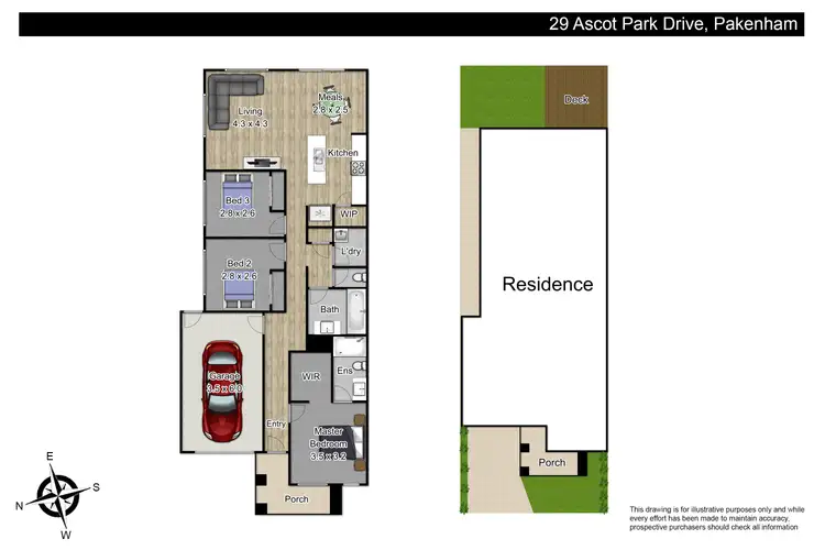 Floorplan of Homely house listing, 29 Ascot Park Drive, Pakenham VIC 3810