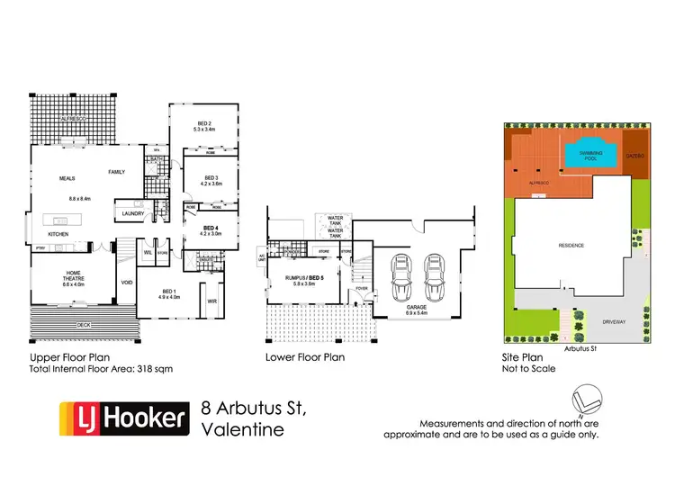 Floorplan of Homely house listing, 8 Arbutus Street, Valentine NSW 2280