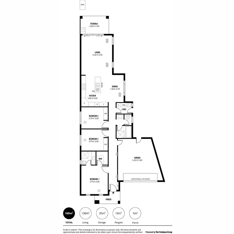 Floorplan of Homely house listing, 3 Wattle Grove, Klemzig SA 5087
