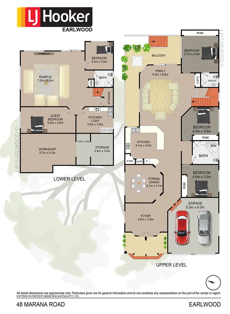 Floorplan of Homely house listing, 48 Marana Road, Earlwood NSW 2206