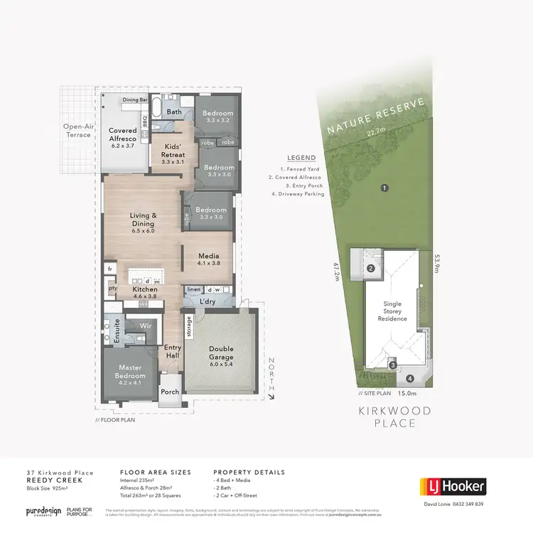 Floorplan of Homely house listing, 37 Kirkwood Place, Reedy Creek QLD 4227