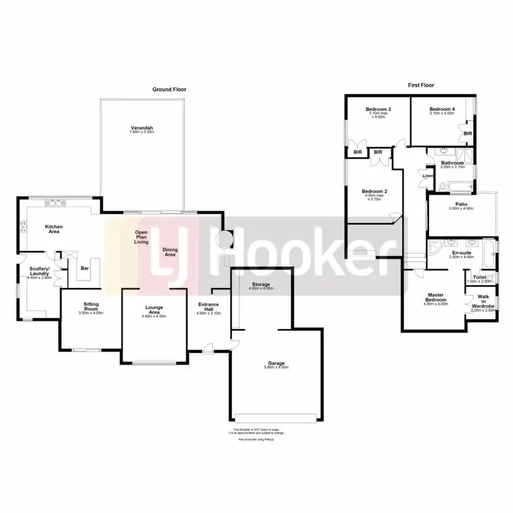 Floorplan of Homely house listing, 3 Mari Court, South Bunbury WA 6230