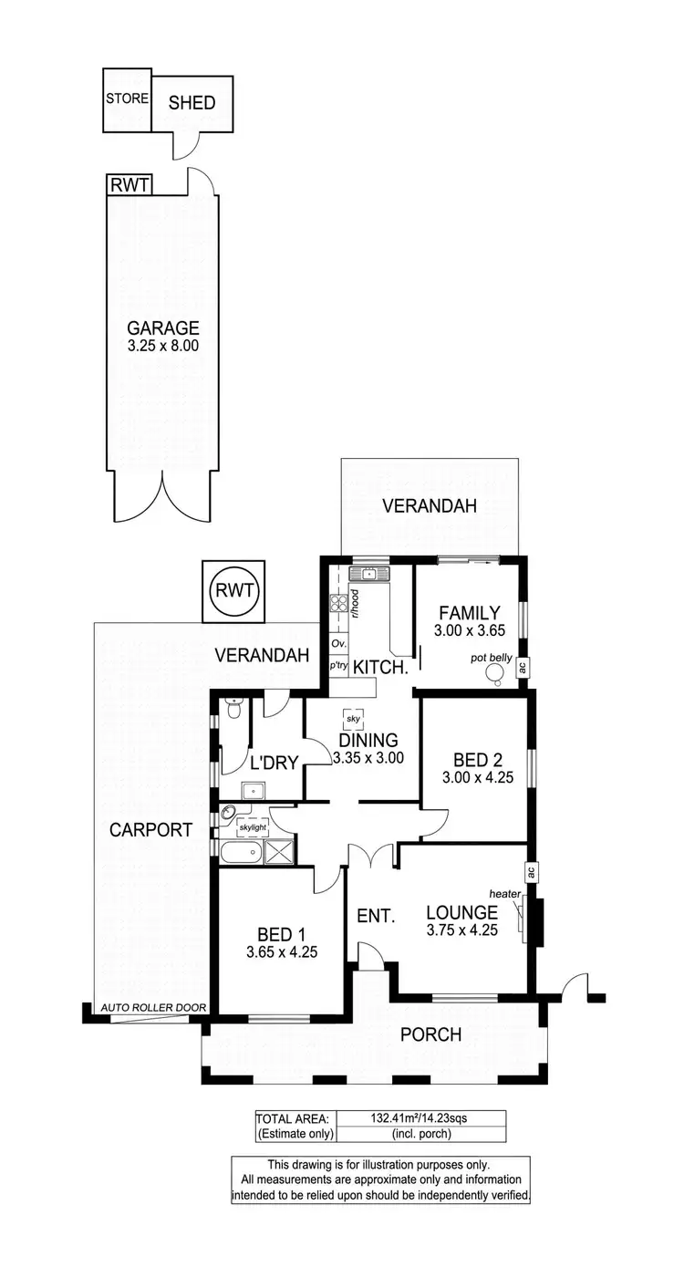 Floorplan of Homely house listing, 81 Ayers Avenue, Daw Park SA 5041