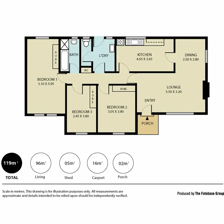 Floorplan of Homely house listing, 15 Andrews Road, Elizabeth Downs SA 5113