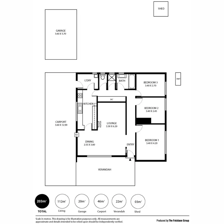 Floorplan of Homely house listing, 1655 Main North Road, Salisbury East SA 5109