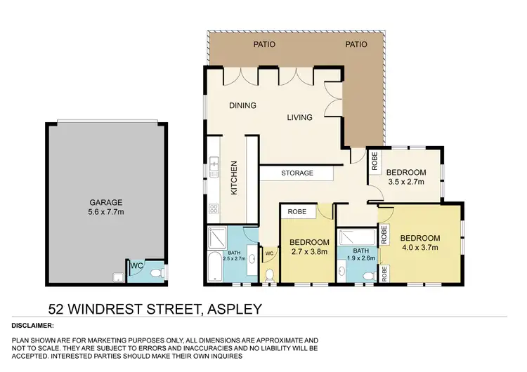 Floorplan of Homely house listing, 52 Windrest Avenue, Aspley QLD 4034