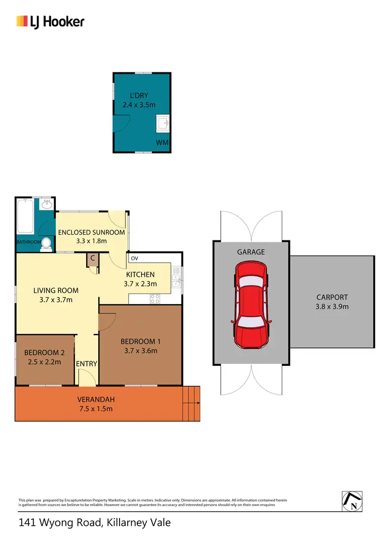 Floorplan of Homely house listing, 141 Wyong Road, Killarney Vale NSW 2261