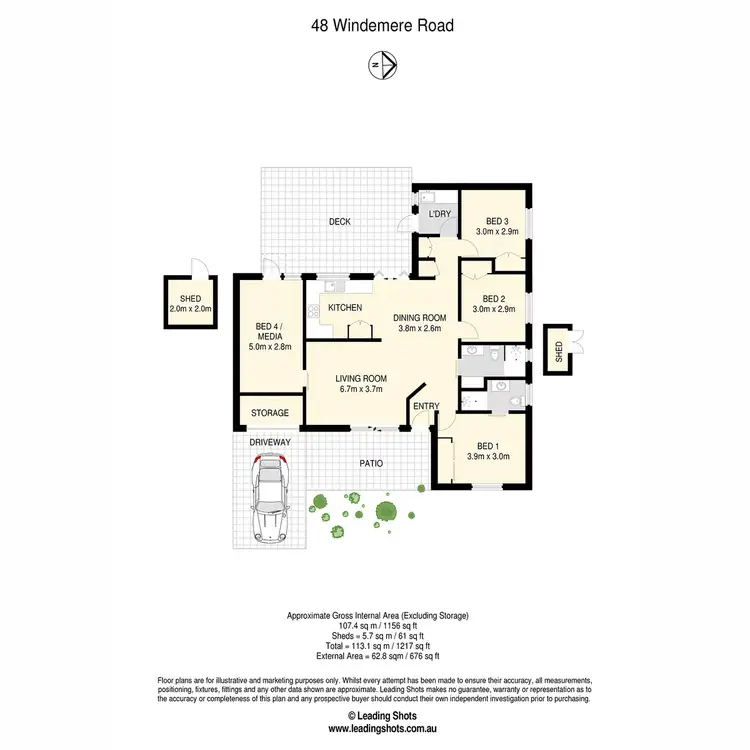 Floorplan of Homely house listing, 48 Windemere Road, Albany Creek QLD 4035
