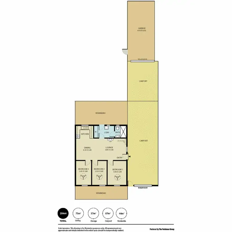 Floorplan of Homely house listing, 145 Waterloo Corner Road, Salisbury North SA 5108