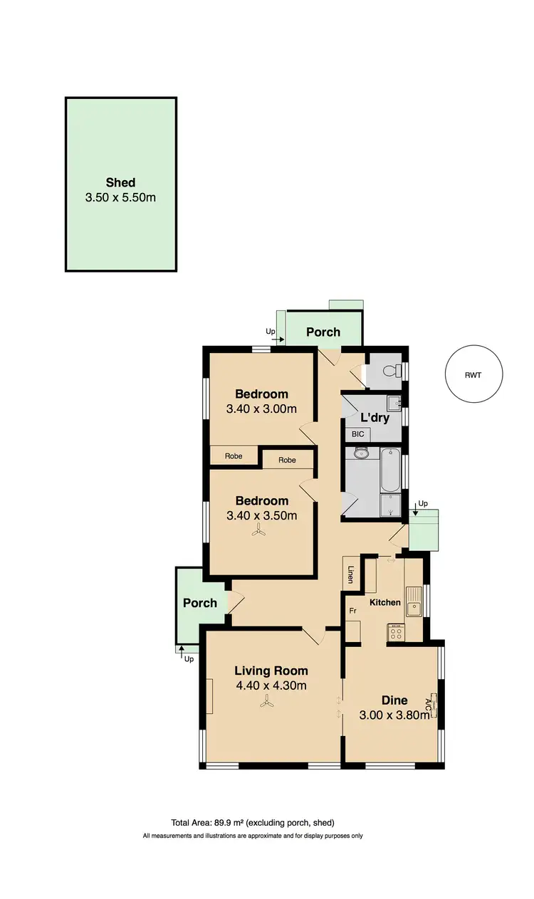 Floorplan of Homely house listing, 14 Oval Road, Victor Harbor SA 5211