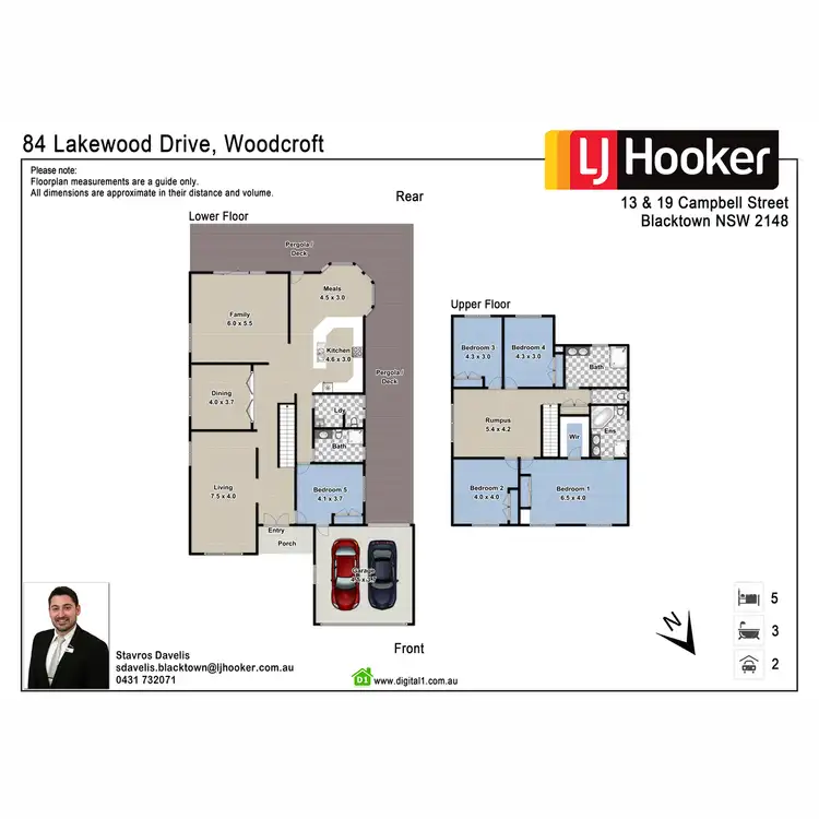 Floorplan of Homely house listing, 84 Lakewood Drive, Woodcroft NSW 2767