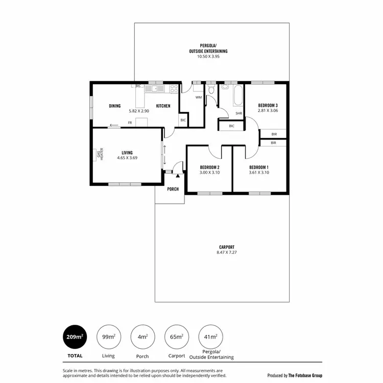 Floorplan of Homely house listing, 894 Grand Junction Road, Gilles Plains SA 5086