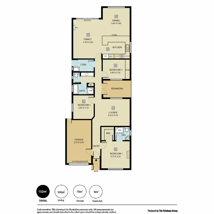 Floorplan of Homely house listing, 72 Taylor Street, Modbury Heights SA 5092
