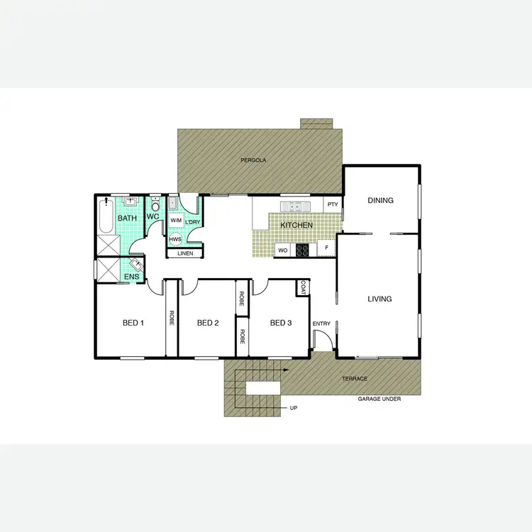 Floorplan of Homely house listing, 4 Miranda Place, Melba ACT 2615