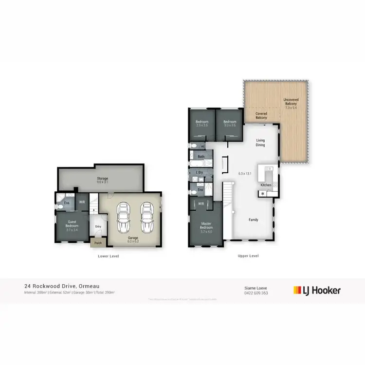 Floorplan of Homely house listing, 24 Rockwood Drive, Ormeau QLD 4208