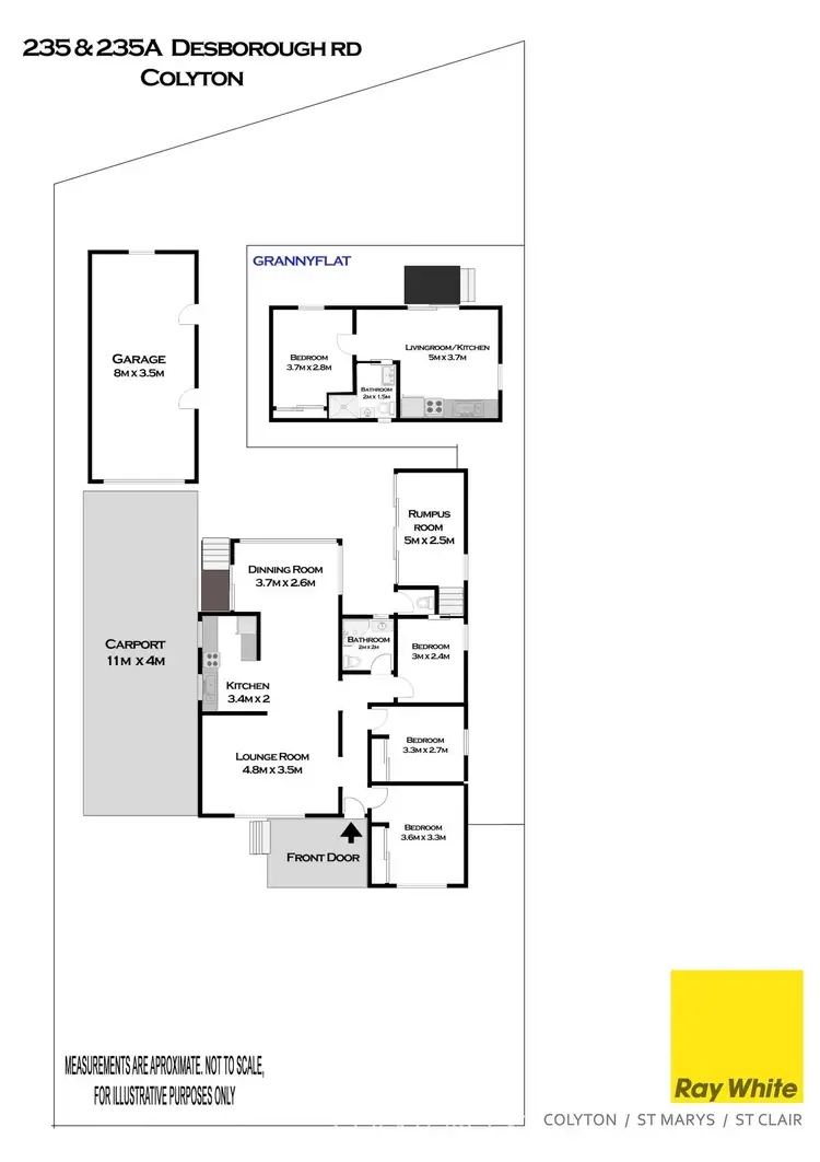 Floorplan of Homely house listing, 235 & 235A Desborough Road, St Marys NSW 2760
