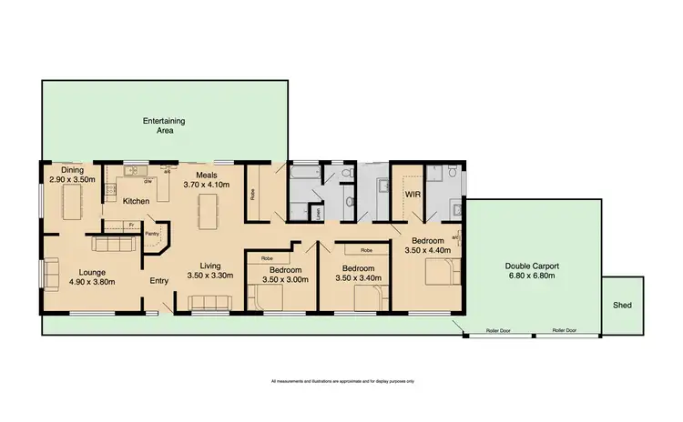 Floorplan of Homely house listing, 1 Dutton Street, Hayborough SA 5211