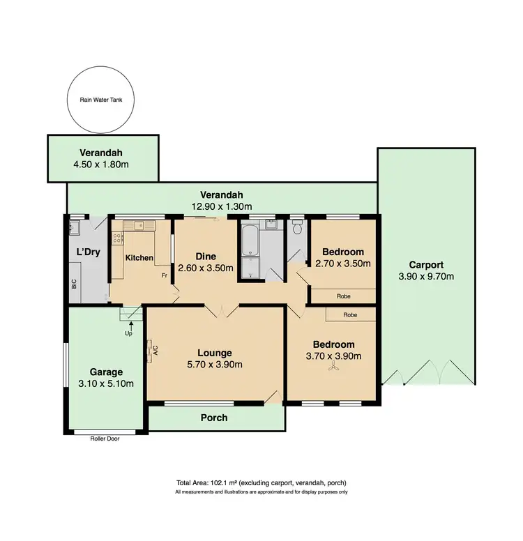 Floorplan of Homely house listing, 99 Mentone Road, Hayborough SA 5211