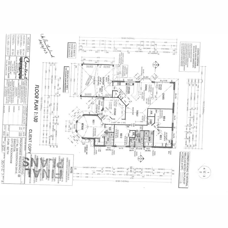 Floorplan of Homely house listing, 2 Federation Drive, Singleton WA 6175