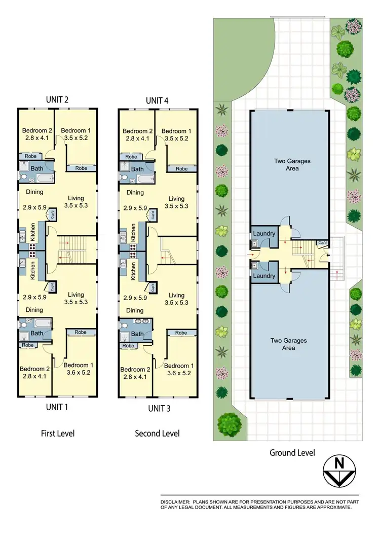 Floorplan of Homely block of units listing, 23 Boundary Street, Clovelly NSW 2031
