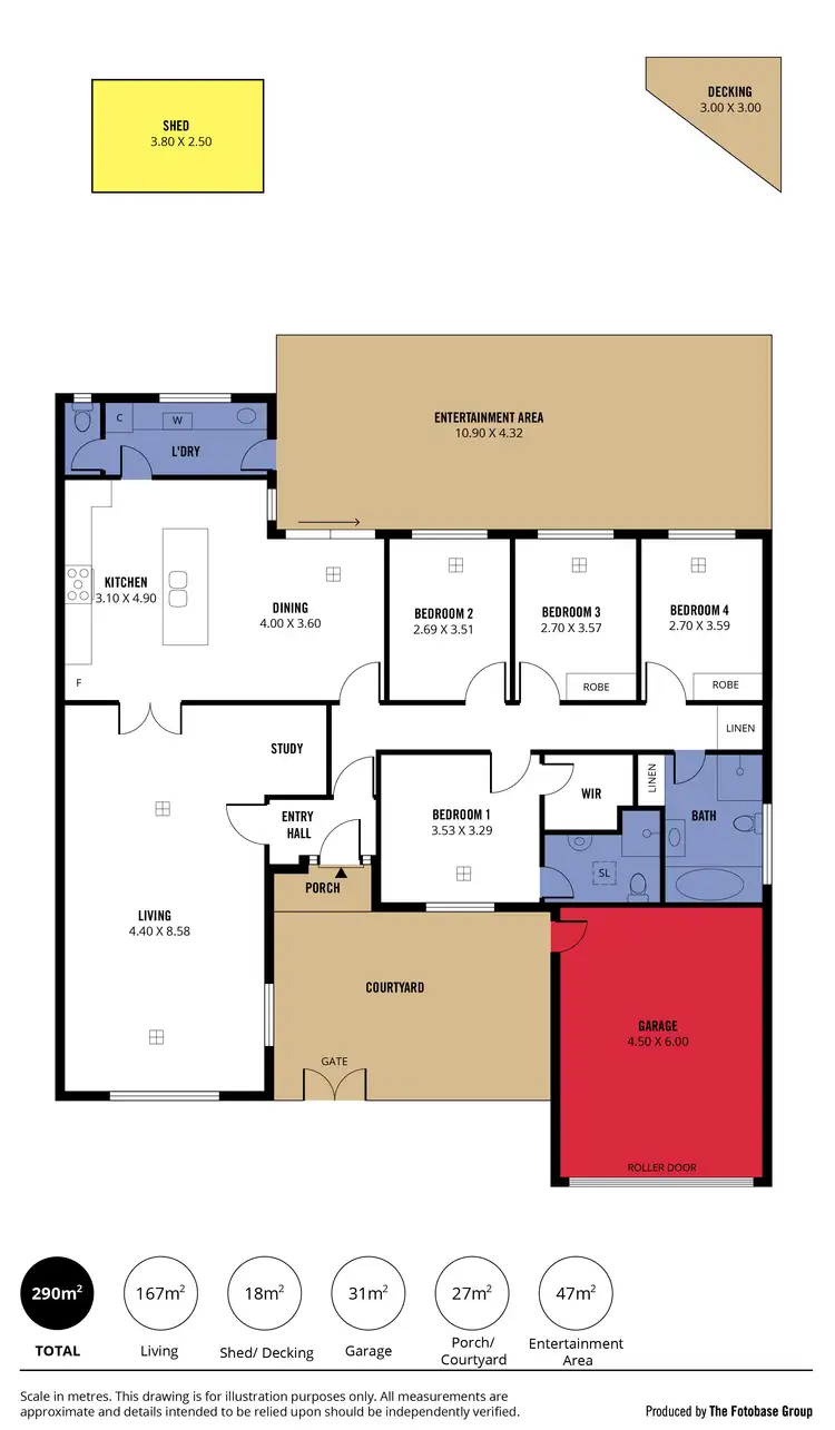 Floorplan of Homely house listing, 41 Elgin Avenue, Christies Beach SA 5165