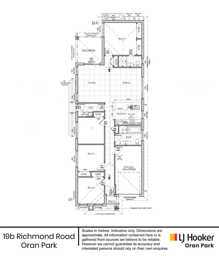 Floorplan of Homely house listing, 19B Richmond Road, Oran Park NSW 2570