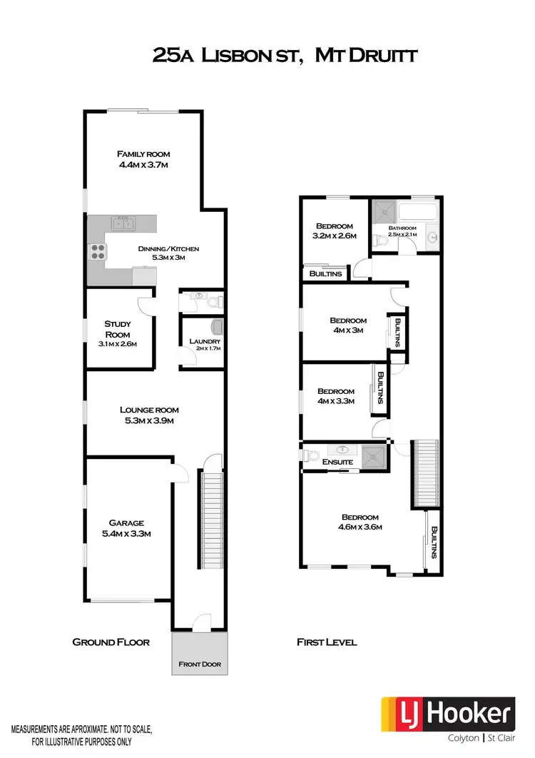 Floorplan of Homely house listing, 25A Lisbon Street, Mount Druitt NSW 2770