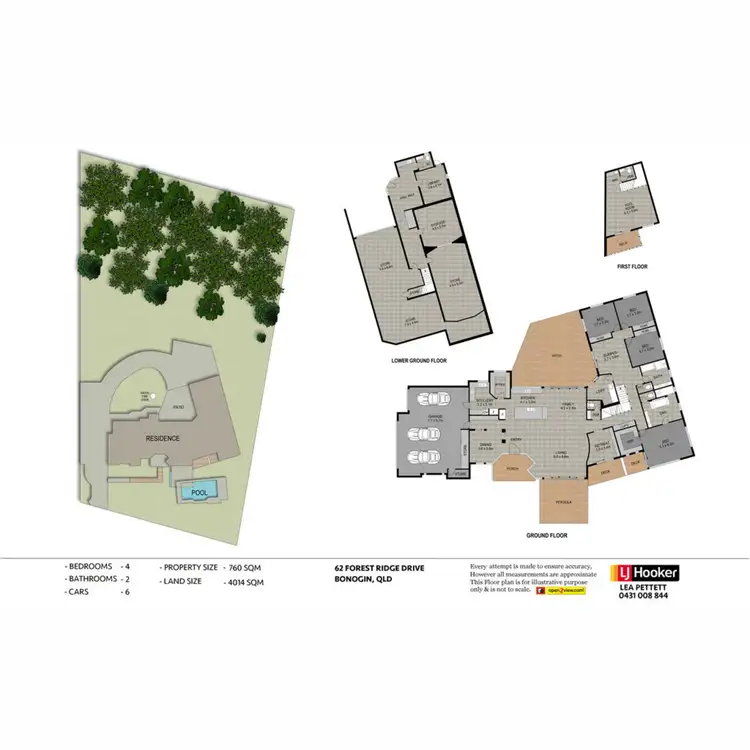 Floorplan of Homely house listing, 62-64 Forest Ridge Drive, Bonogin QLD 4213
