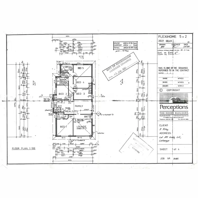 Floorplan of Homely house listing, 26 Grady Court, Waikiki WA 6169