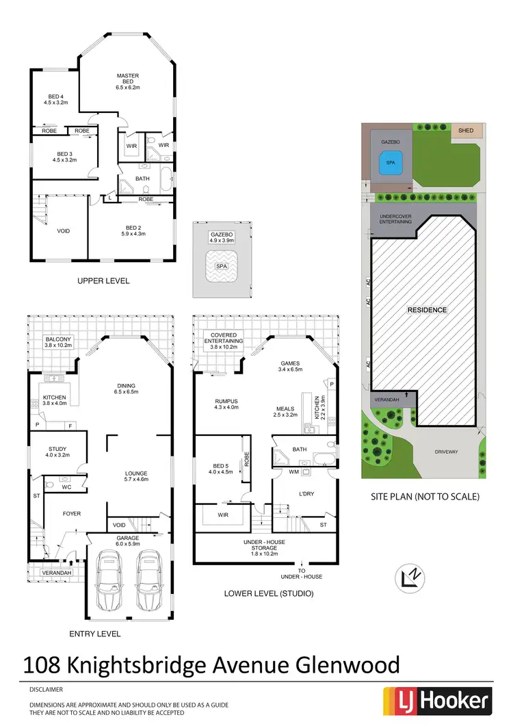 Floorplan of Homely house listing, 108 Knightsbridge Avenue, Glenwood NSW 2768
